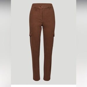 Aritzia Brown Wide Leg Pants